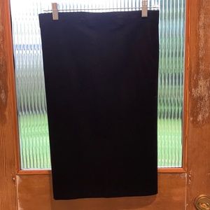 ‘Vince’ black knit skirt